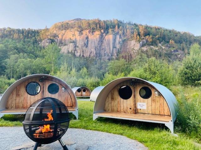 Готель Hikers Camp, Part Of Preikestolen Basecamp Єрпеланн Екстер'єр фото
