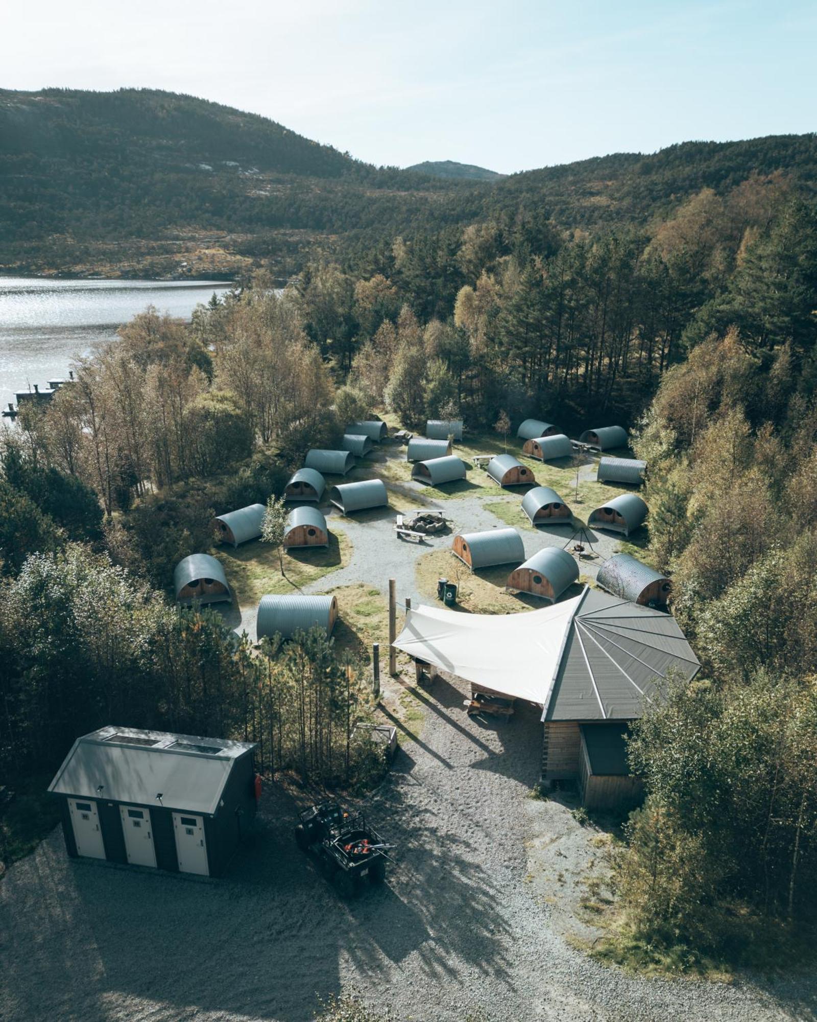 Готель Hikers Camp, Part Of Preikestolen Basecamp Єрпеланн Екстер'єр фото